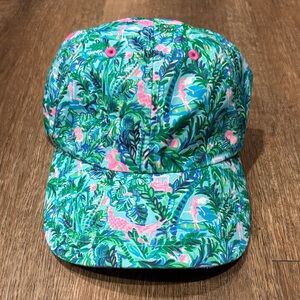 NWOT Lilly Pulitzer Run Around Hat Par Fection Lilly Pulitzer Hat